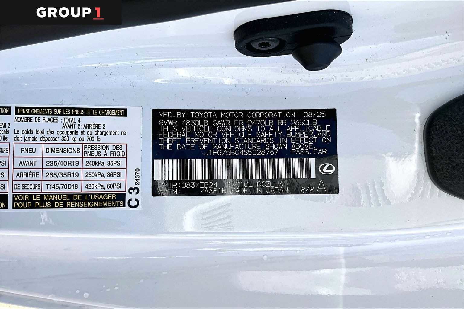 Certified 2025 Lexus RC 350 F Sport w/ Navigation Package RWD image 34