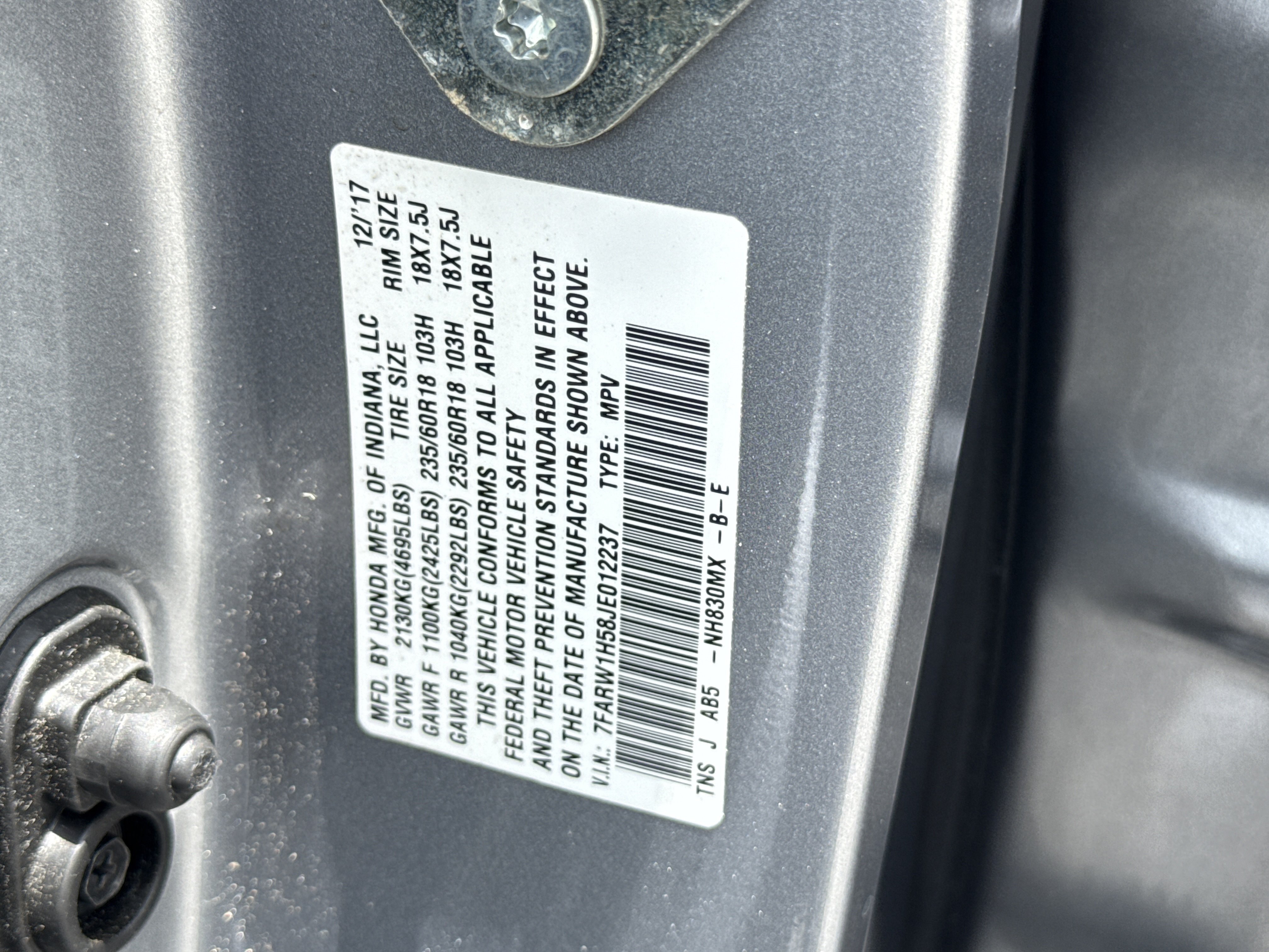 Certified 2018 Honda CR-V EX image 41