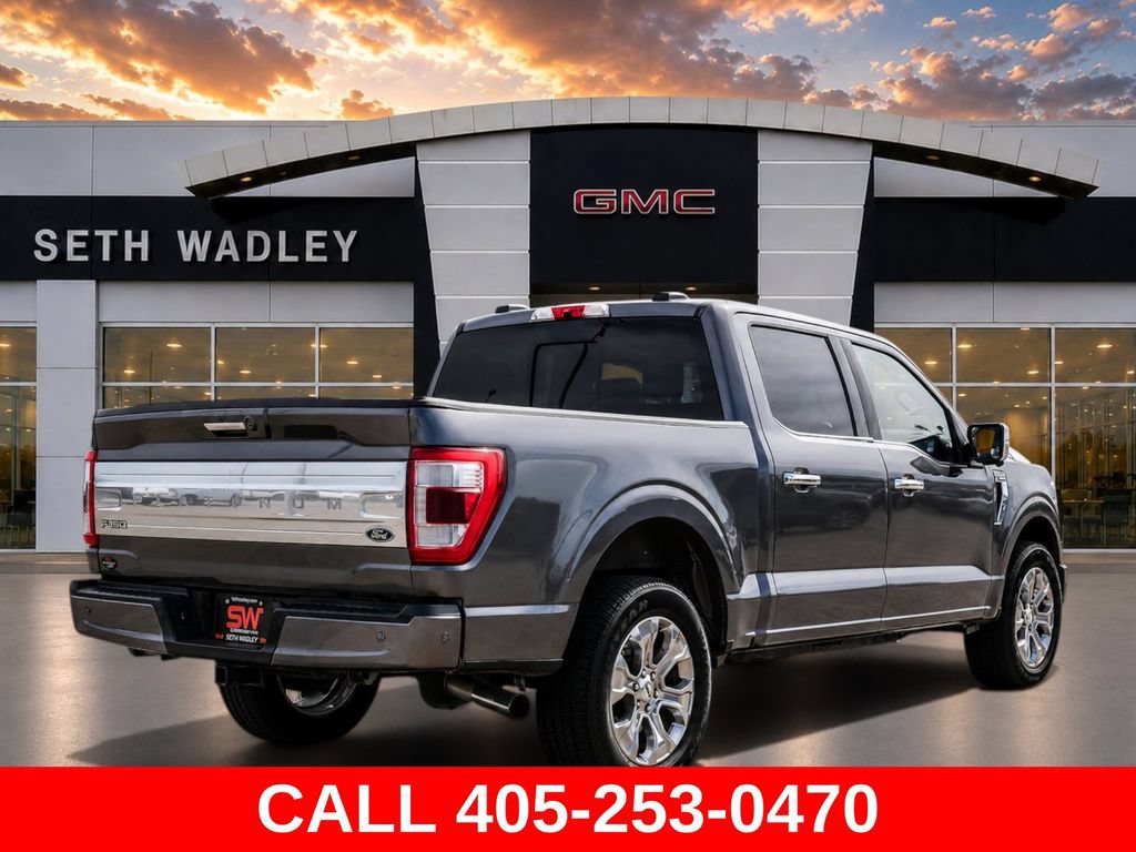 Used 2021 Ford F150 Platinum w/ Equipment Group 701A High AWD/4WD image 7
