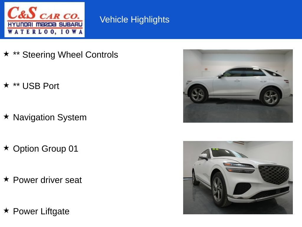 Used 2026 Genesis GV70 2.5T AWD/4WD image 13