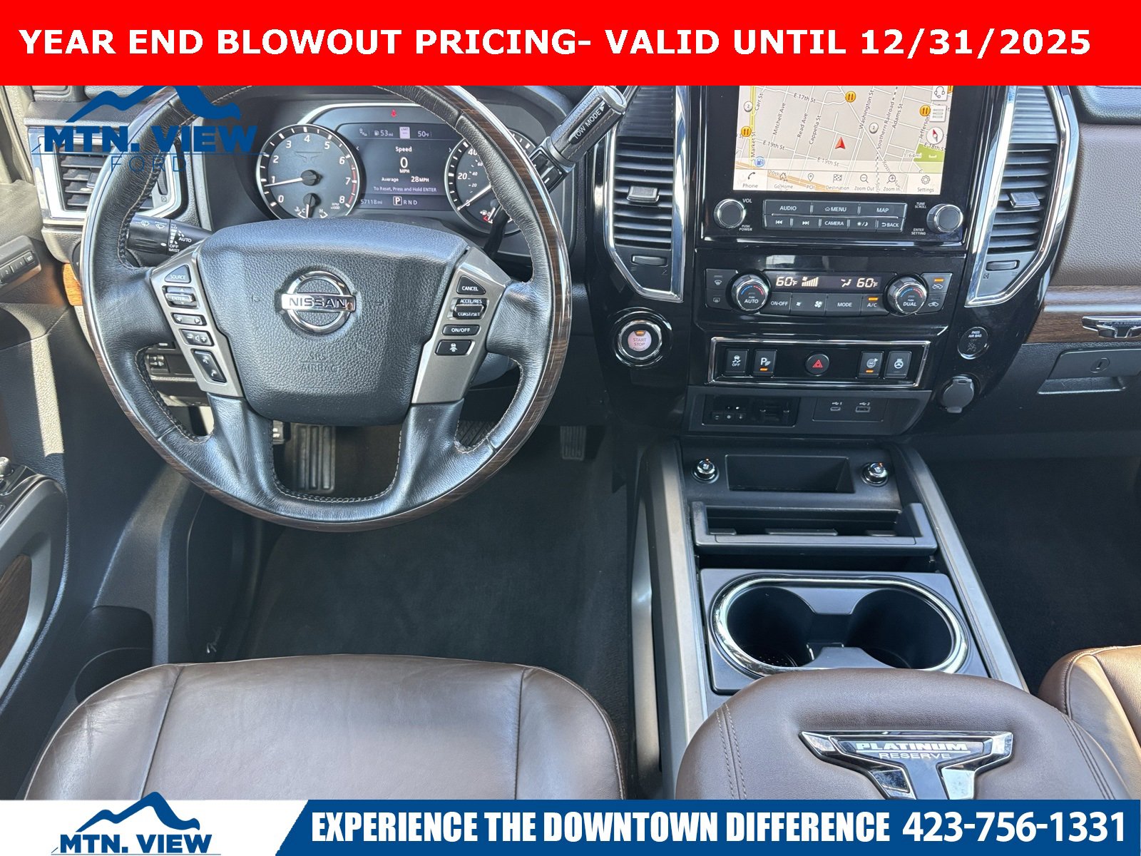 Used 2021 Nissan Titan Platinum Reserve image 3