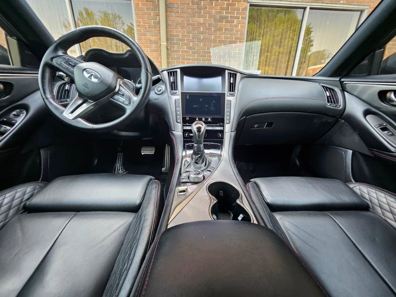 Used 2018 INFINITI Q50 Red Sport 400 w/ Cargo Package (L95) image 38