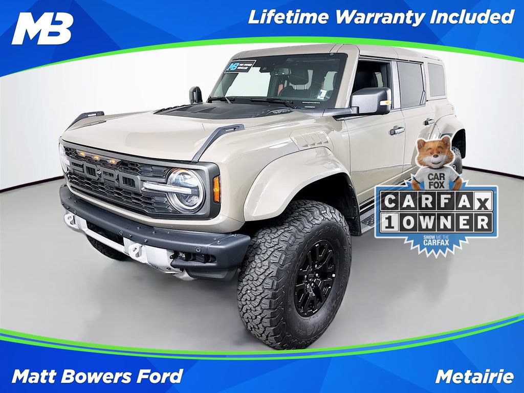 Certified 2025 Ford Bronco Raptor AWD/4WD image 1