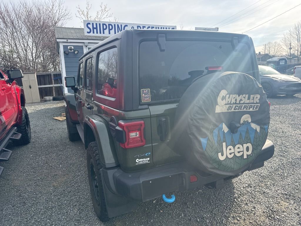 Used 2023 Jeep Wrangler Unlimited Rubicon 4xe image 4