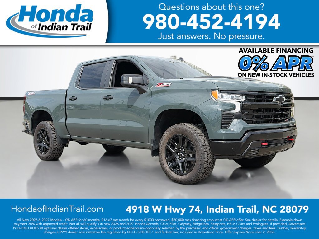 Used 2026 Chevrolet Silverado 1500 LT Trail Boss w/ Safety Package