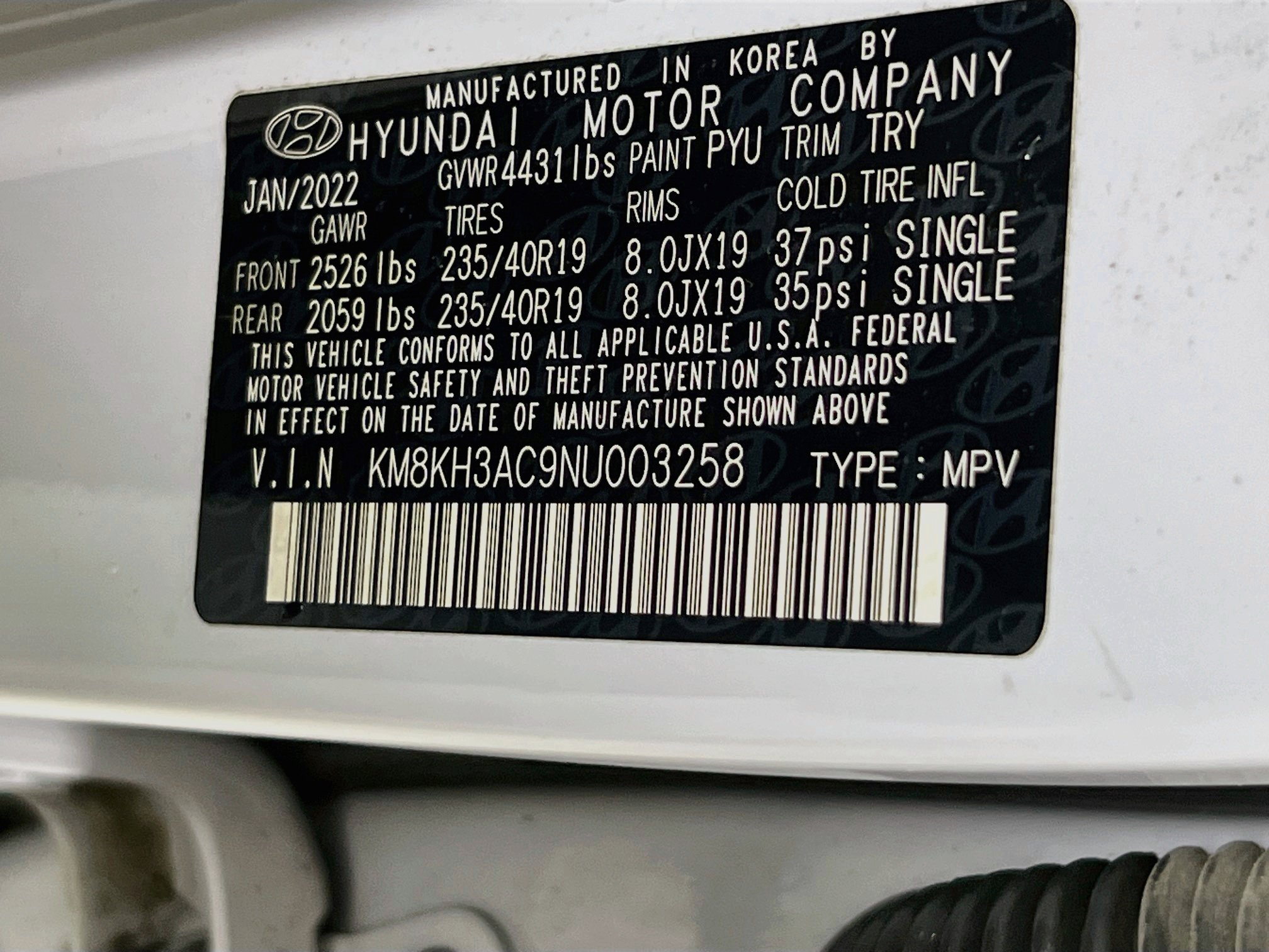 Used 2022 Hyundai Kona N w/ Cargo Package FWD image 30