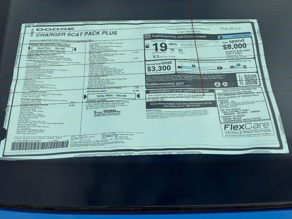 New 2026 Dodge Charger Scat Pack AWD/4WD image 10