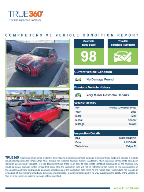 Used 2023 MINI Cooper 2-Door Hardtop FWD image 2