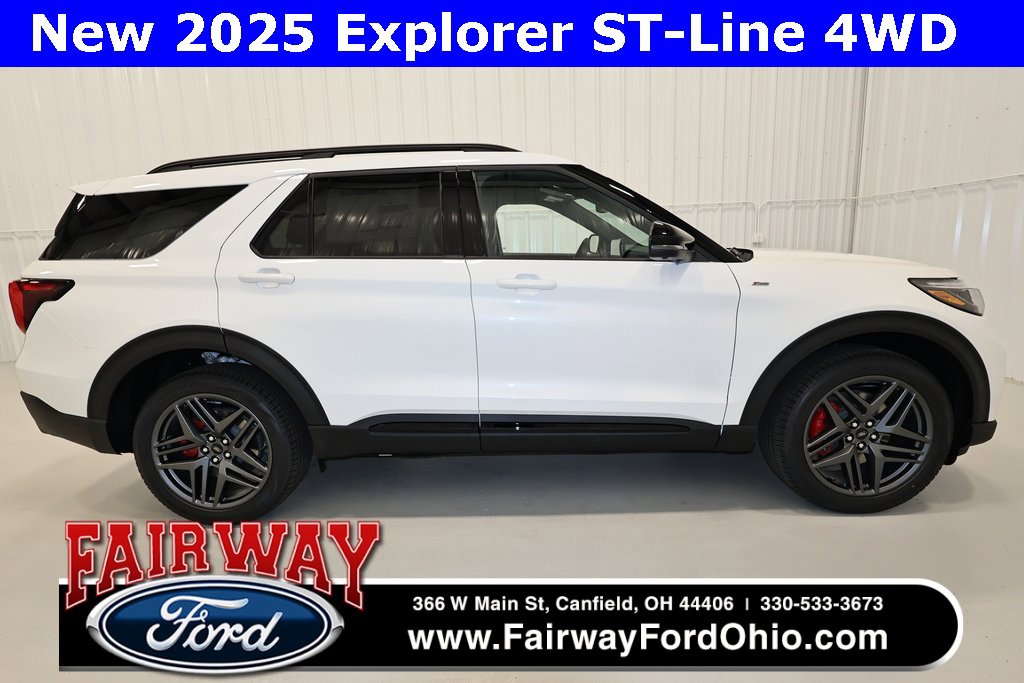 New 2025 Ford Explorer ST-Line