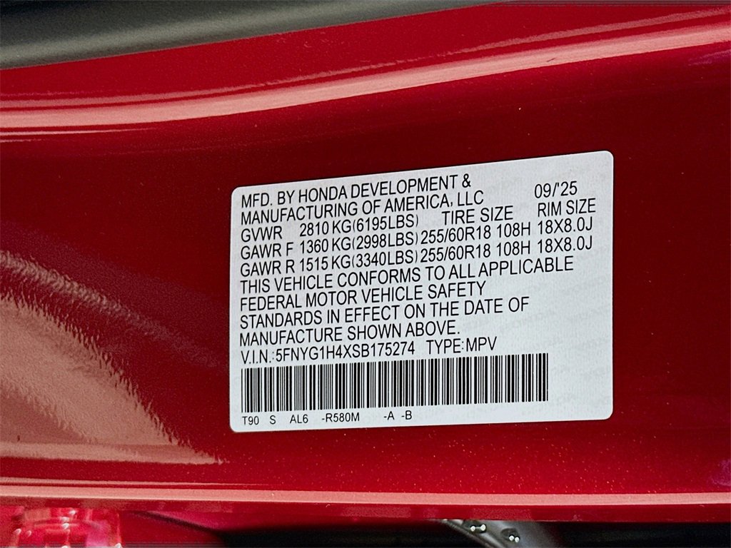 New 2025 Honda Pilot EX-L image 27