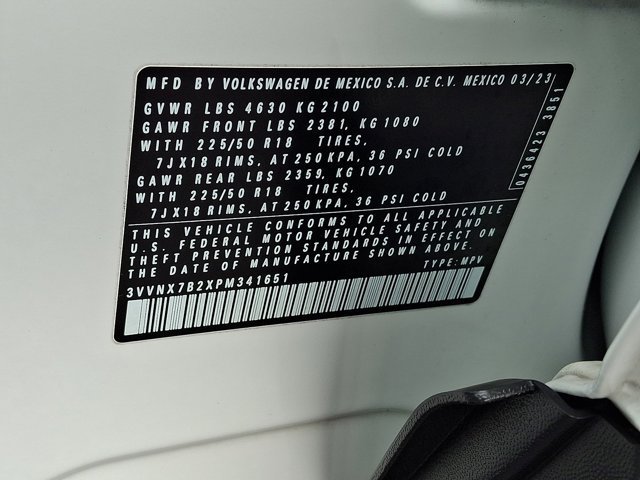 Certified 2023 Volkswagen Taos SE AWD/4WD image 31