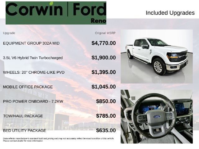 Certified 2024 Ford F150 XLT w/ Equipment Group 302A MID AWD/4WD image 3