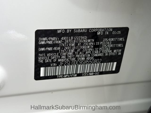Certified 2025 Subaru Forester Premium AWD/4WD image 35