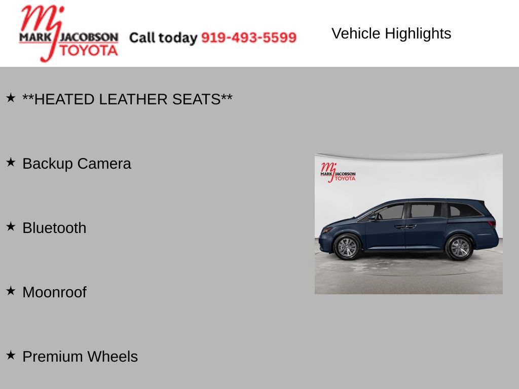 Used 2016 Honda Odyssey EX-L image 5