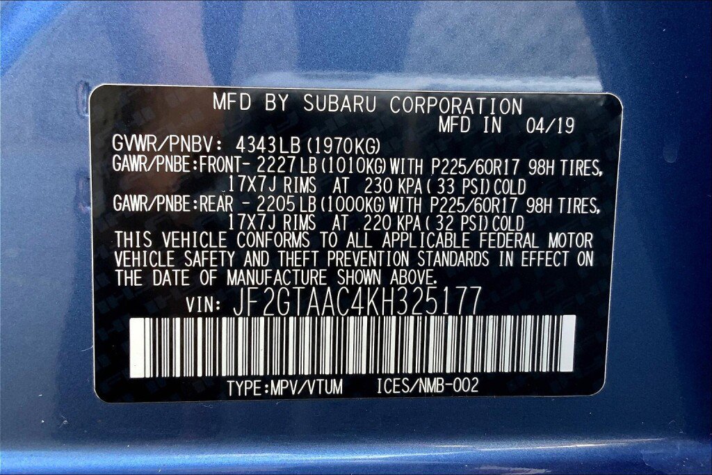 Used 2019 Subaru Crosstrek 2.0i image 34