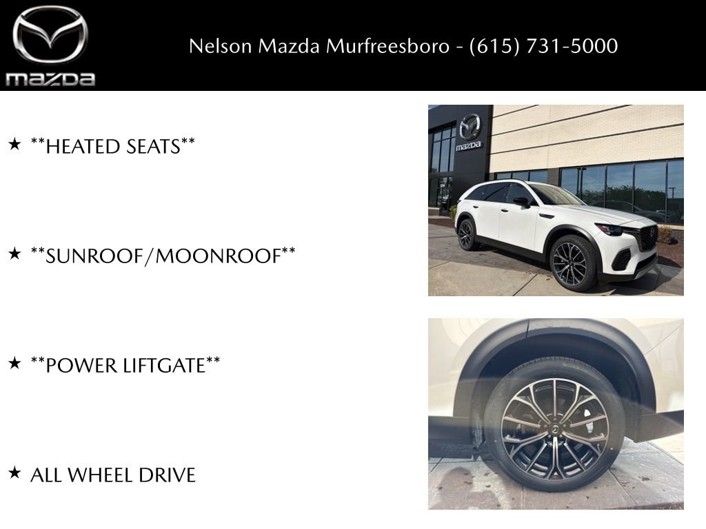 Certified 2025 MAZDA CX-70 Plug-In Hybrid w/ Premium Pkg AWD/4WD image 32