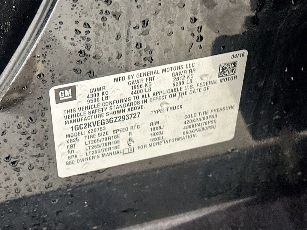 Used 2016 Chevrolet Silverado 2500 LT w/ All Star Edition AWD/4WD image 27