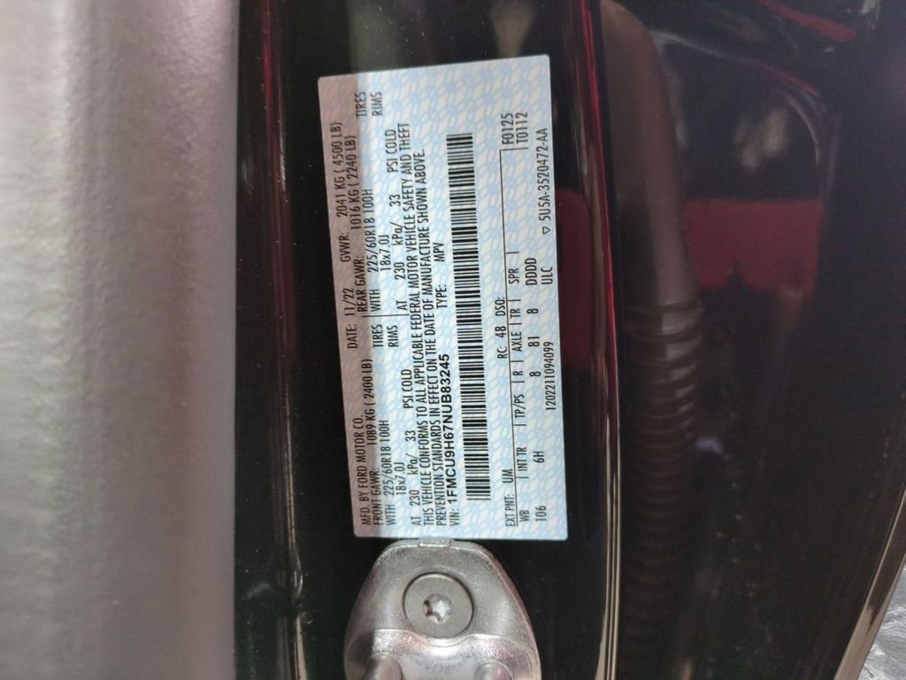 Used 2022 Ford Escape SEL image 34