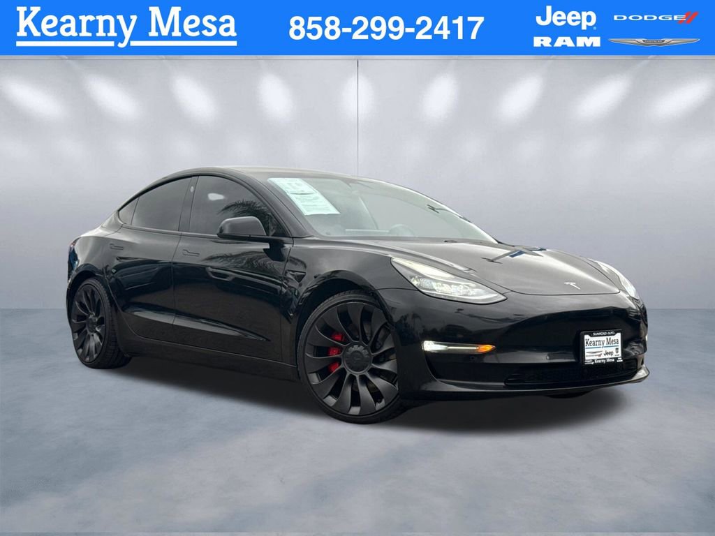 Used 2021 Tesla Model 3 Performance image 1