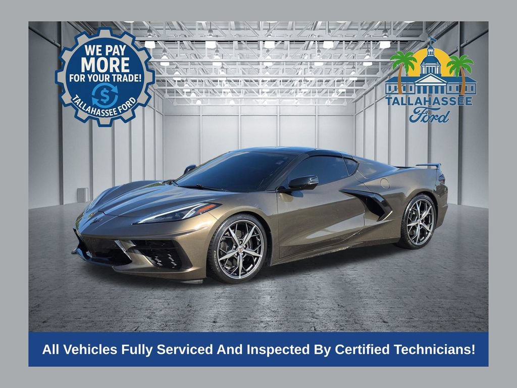 Used 2021 Chevrolet Corvette Stingray Premium Cpe w/ 3LT