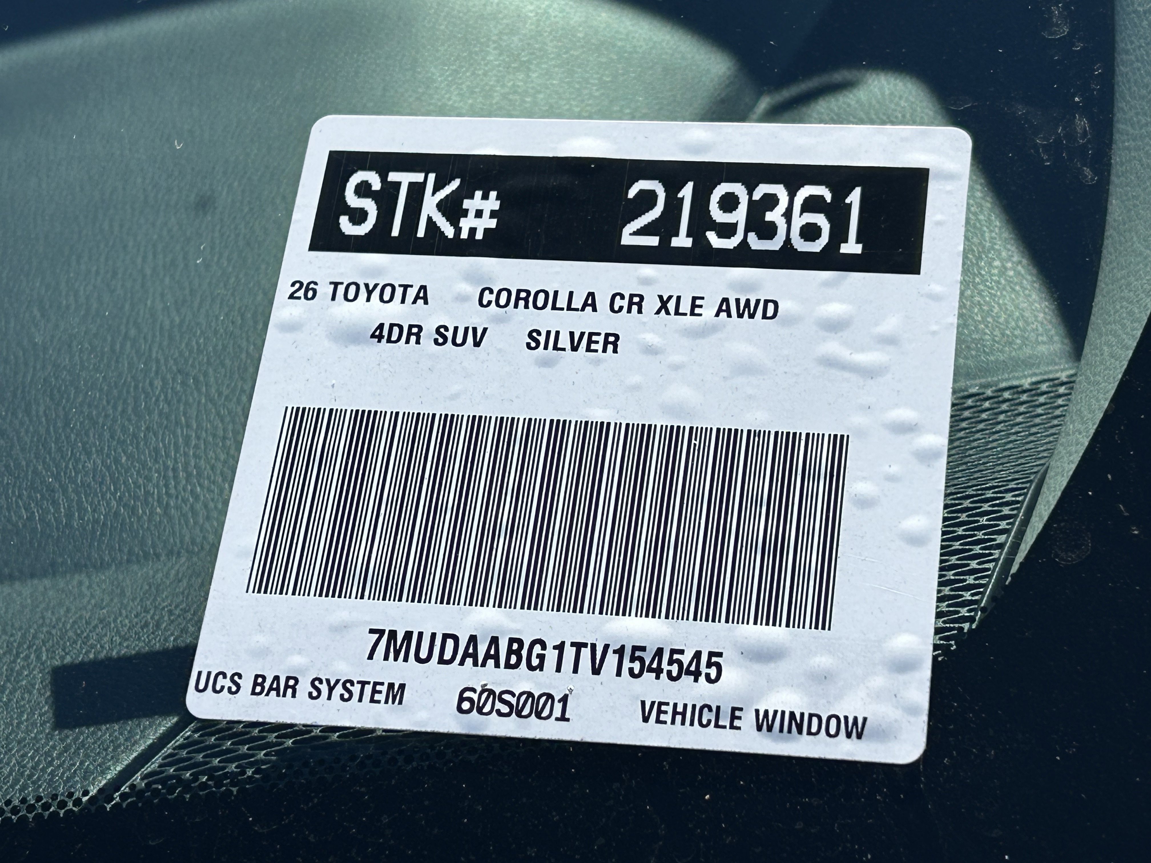 New 2026 Toyota Corolla Cross XLE image 20