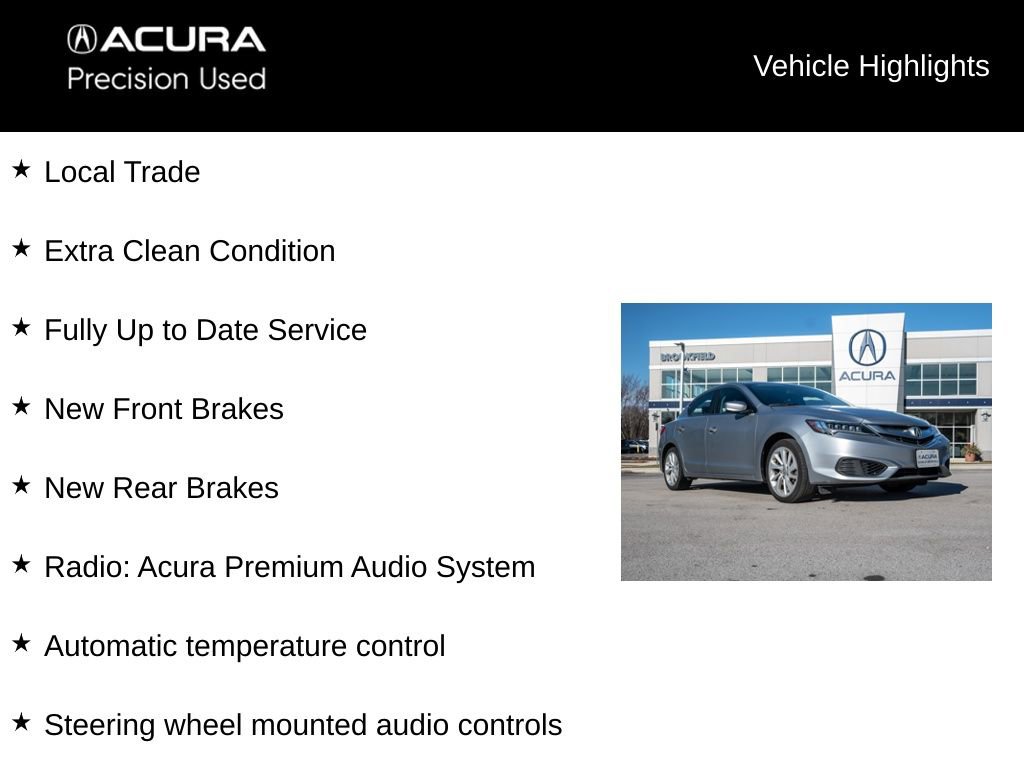 Certified 2018 Acura ILX w/ Premium Package image 5