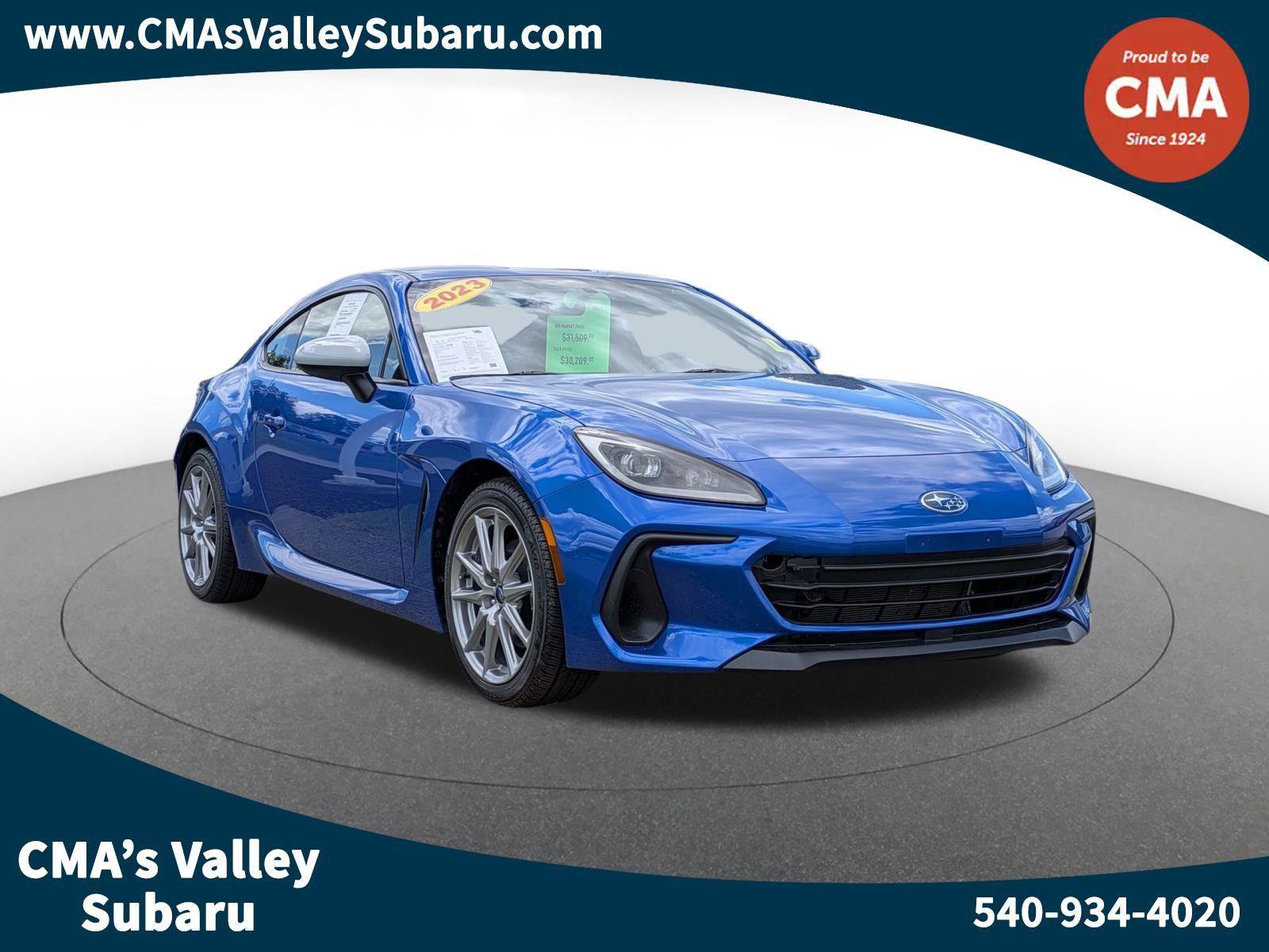 Certified 2023 Subaru BRZ Premium w/ Popular Package #2 RWD image 1