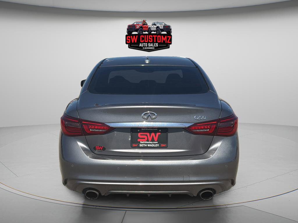 Used 2022 INFINITI Q50 Luxe w/ Cargo Package image 6