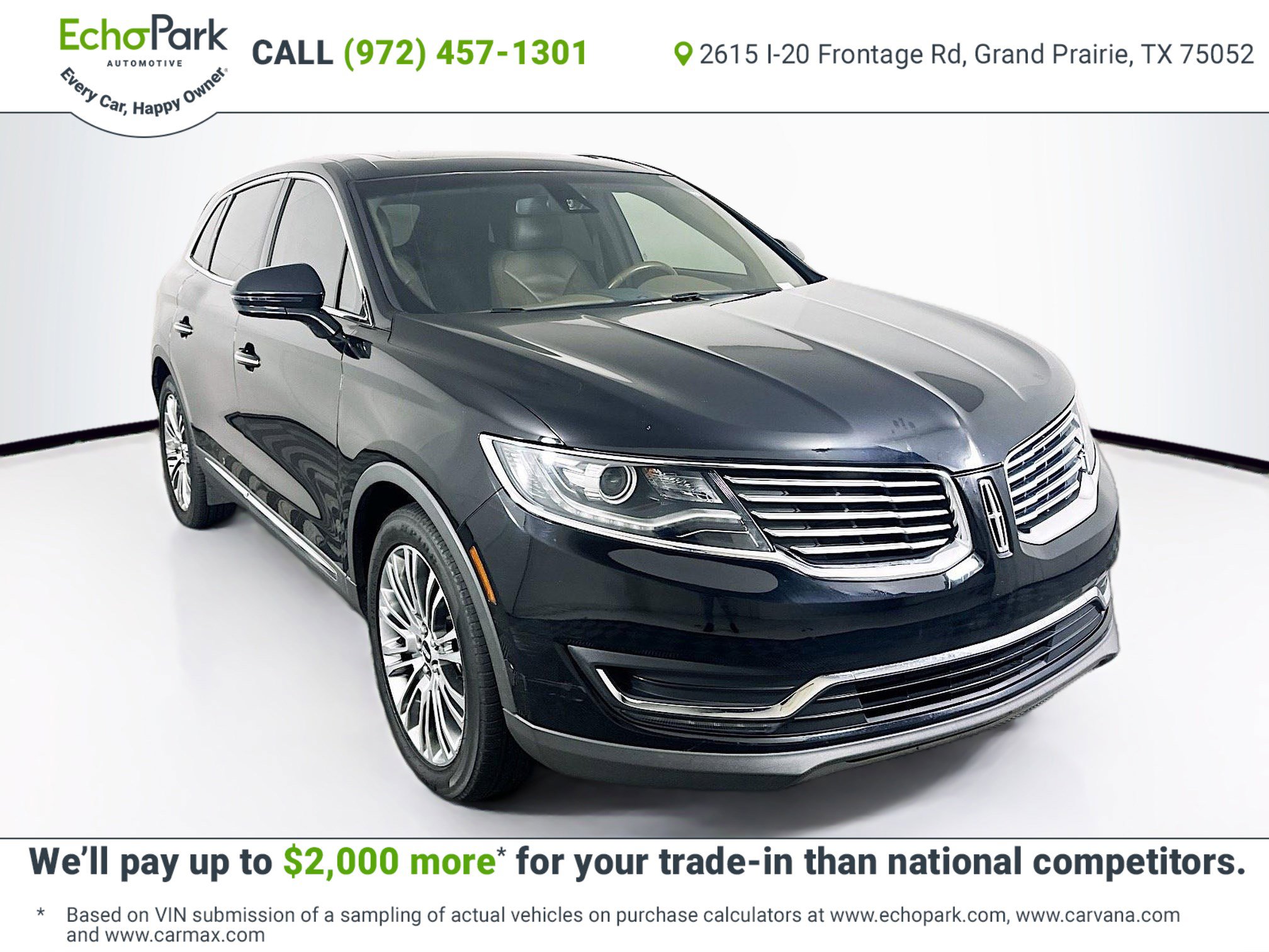 Used 2016 Lincoln MKX Reserve w/ Driver Assistance Package