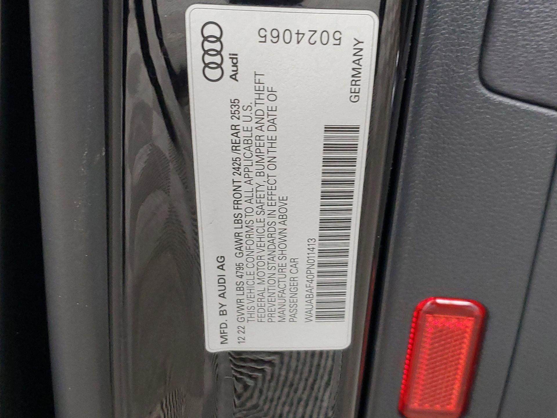 Certified 2023 Audi A4 2.0T Premium w/ Convenience Package image 51