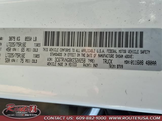 Used 2019 RAM ProMaster 1500 w/ Interior Convenience Group FWD image 21