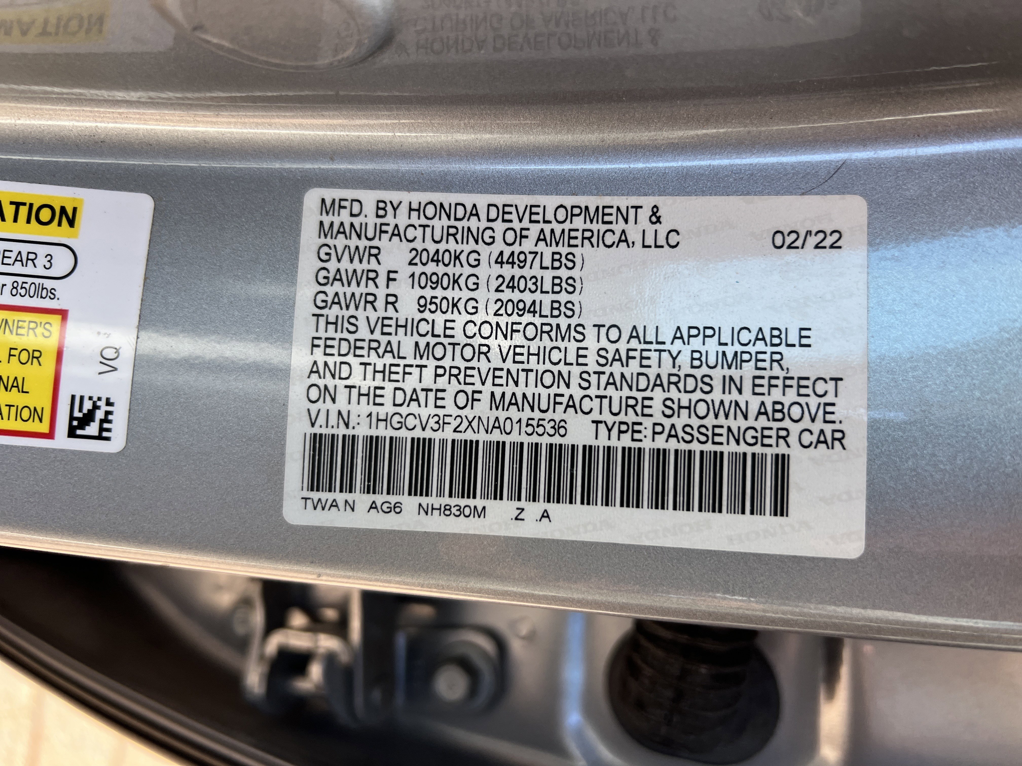 Used 2022 Honda Accord Sport image 34