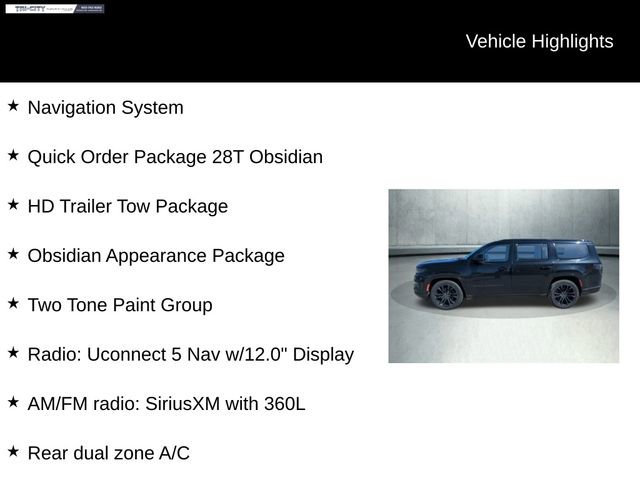 Used 2023 Jeep Grand Wagoneer Series III w/ Quick Order Packagew 28T image 10