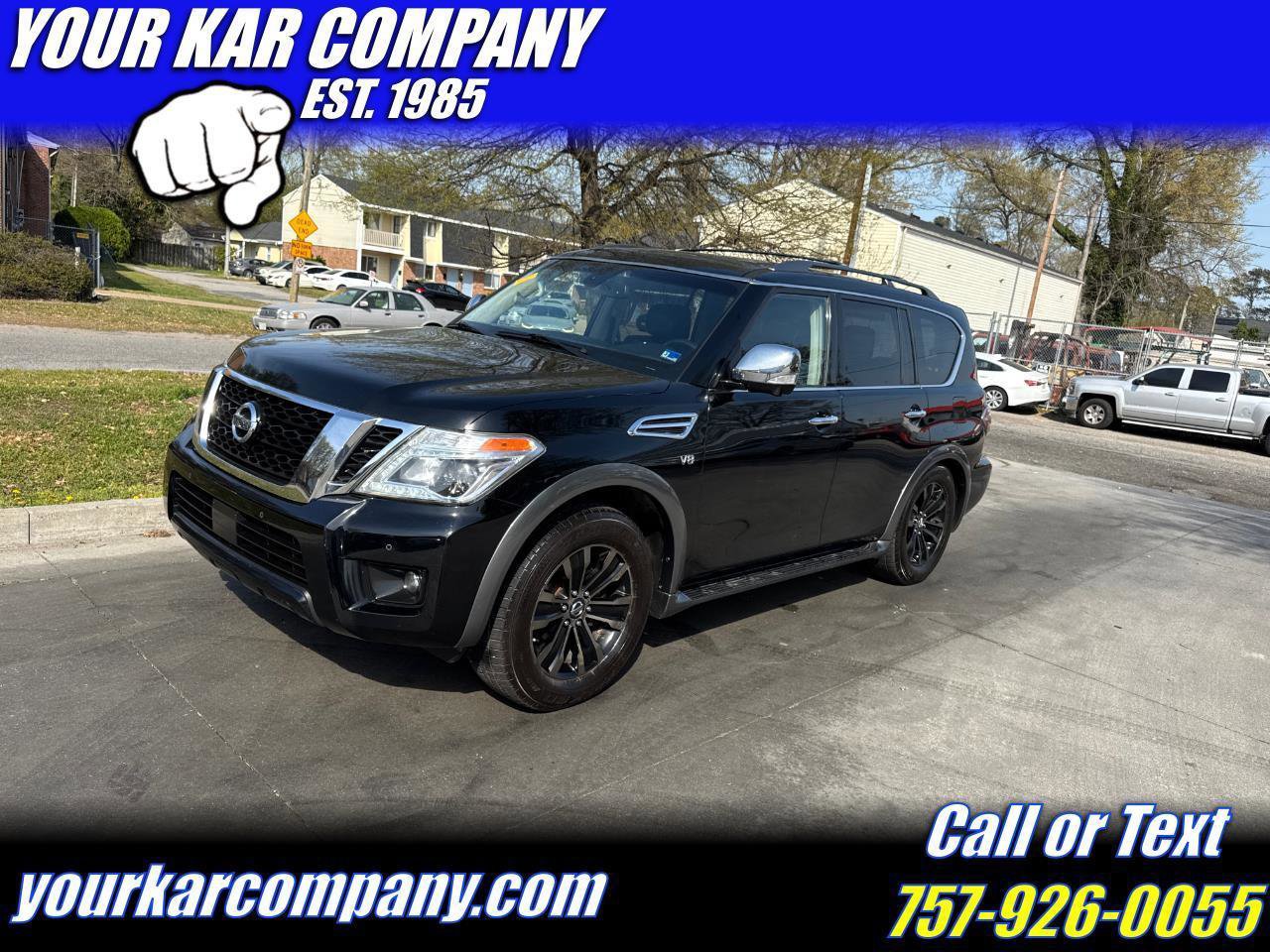 Used 2017 Nissan Armada Platinum w/ Captain Seat Package