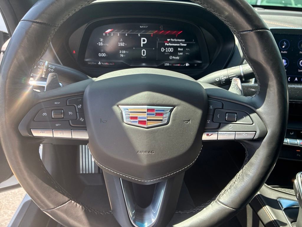 Used 2022 Cadillac CT4 V w/ Navigation Package AWD/4WD image 10