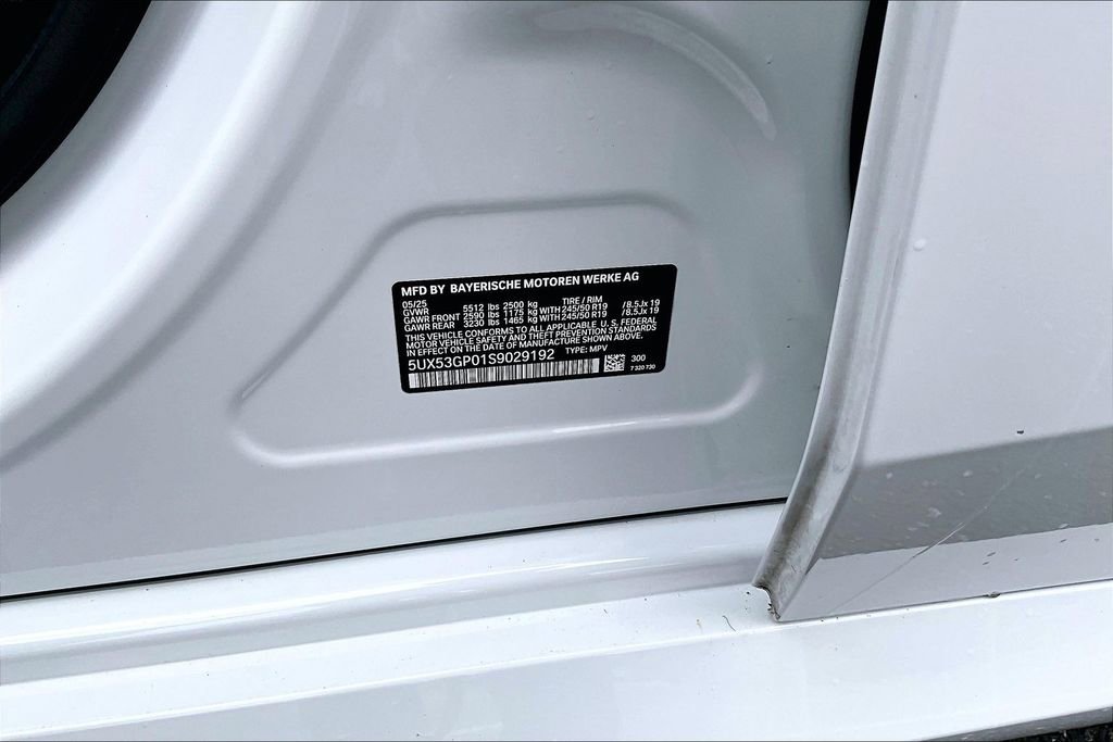 Used 2025 BMW X3 xDrive30i w/ M Sport Package image 43