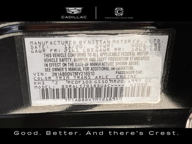 Used 2021 Nissan Sentra SR w/ SR Premium Package FWD image 31