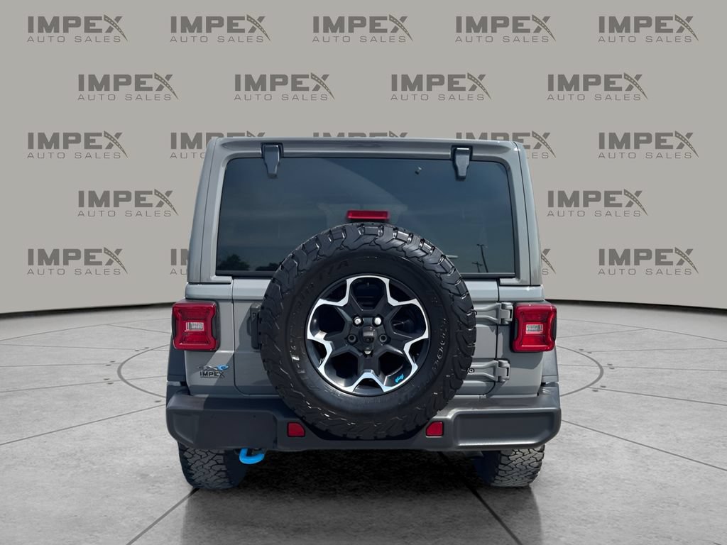 Used 2023 Jeep Wrangler Unlimited Rubicon 4xe w/ Cold Weather Group AWD/4WD image 4