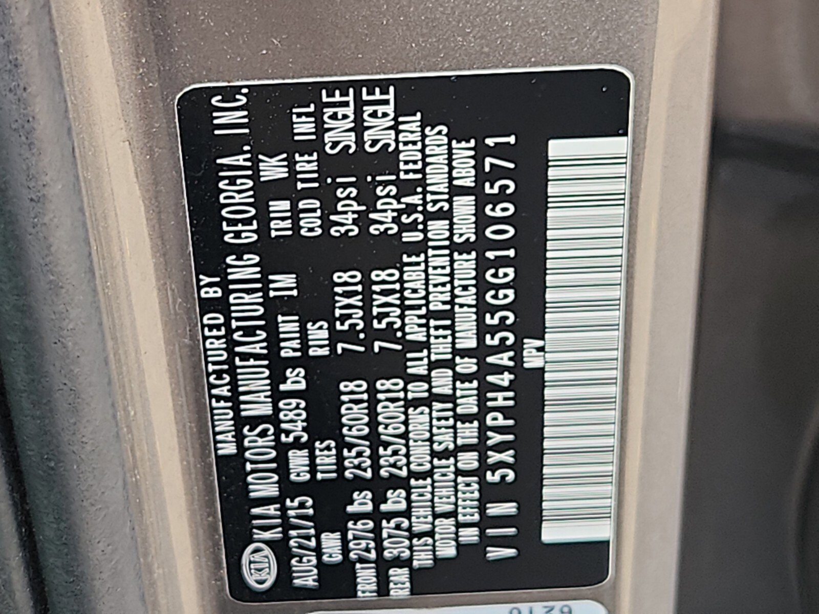 Used 2016 Kia Sorento EX w/ EX Premium Package image 31