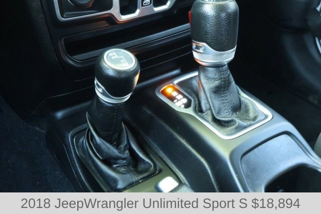 Used 2018 Jeep Wrangler Unlimited Sport S image 8