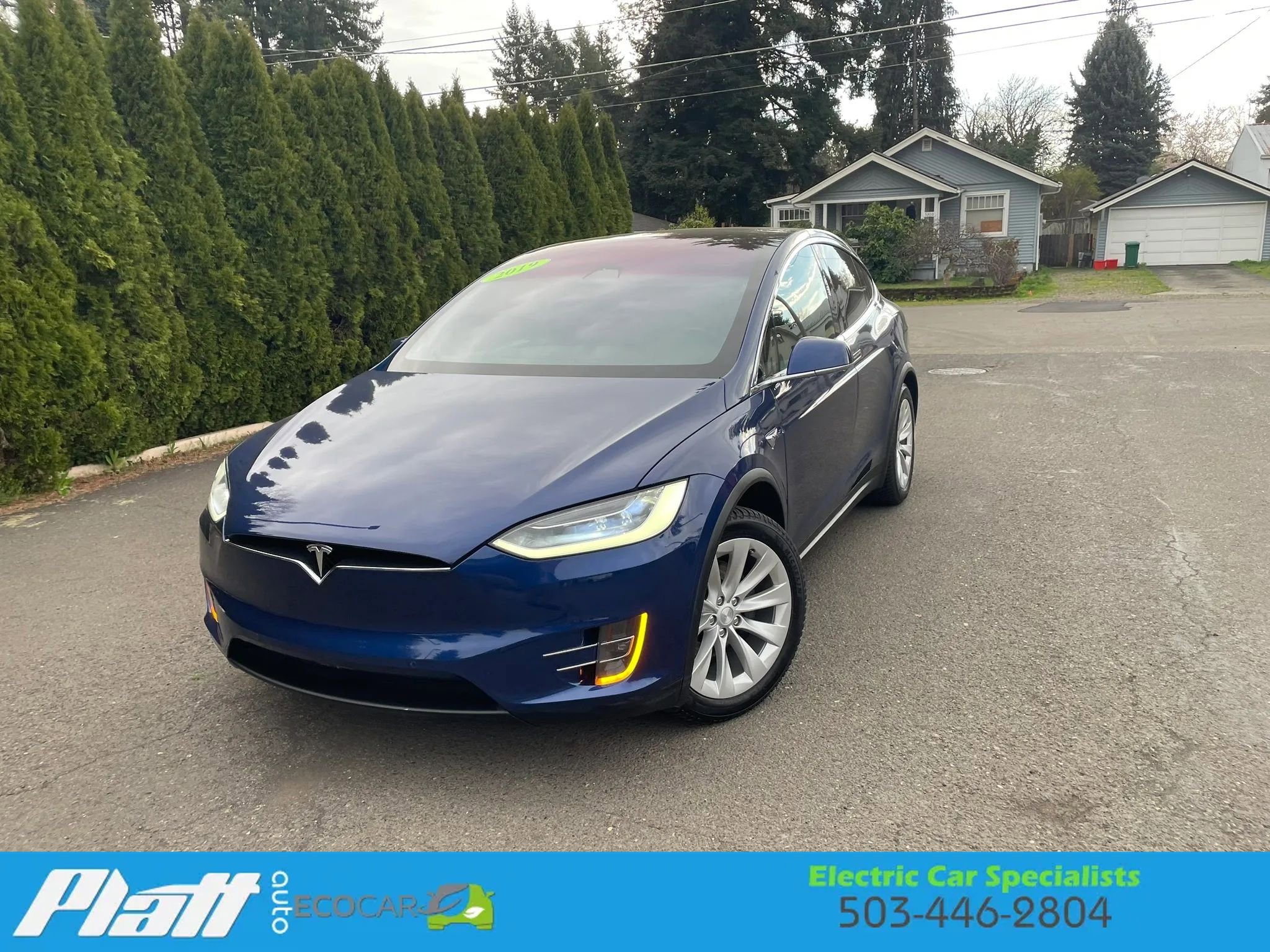 Used 2019 Tesla Model X 100D AWD/4WD image 2