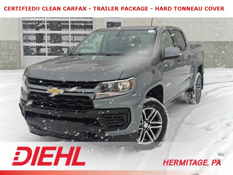 Certified 2021 Chevrolet Colorado W/T w/ Custom Special Edition
