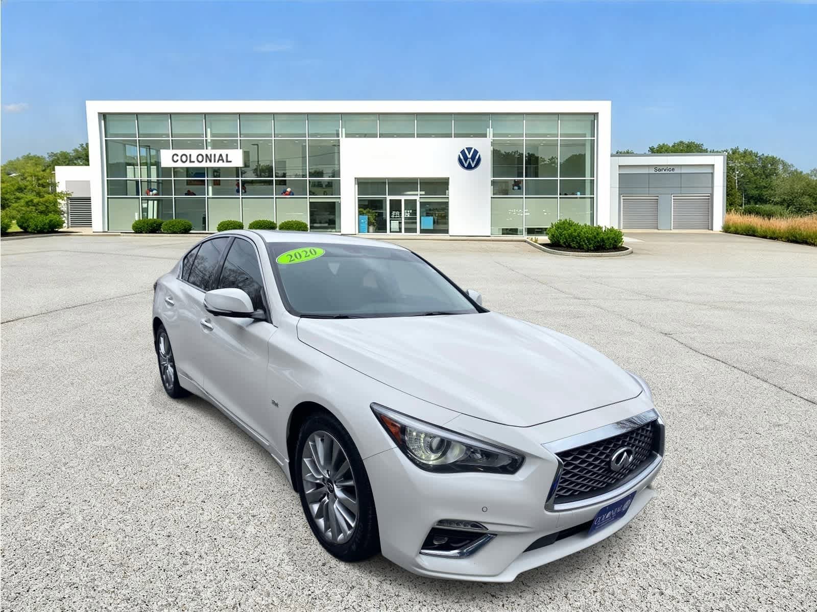 Used 2020 INFINITI Q50 Luxe w/ Essential Package (3.0T Luxe) AWD/4WD image 7