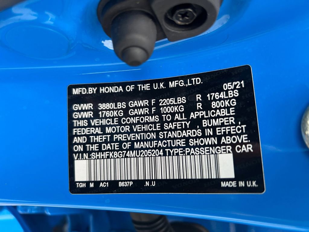 Used 2021 Honda Civic Type R image 37