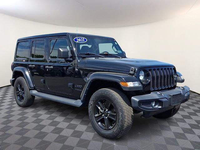 Used 2021 Jeep Wrangler Unlimited Sahara AWD/4WD image 1