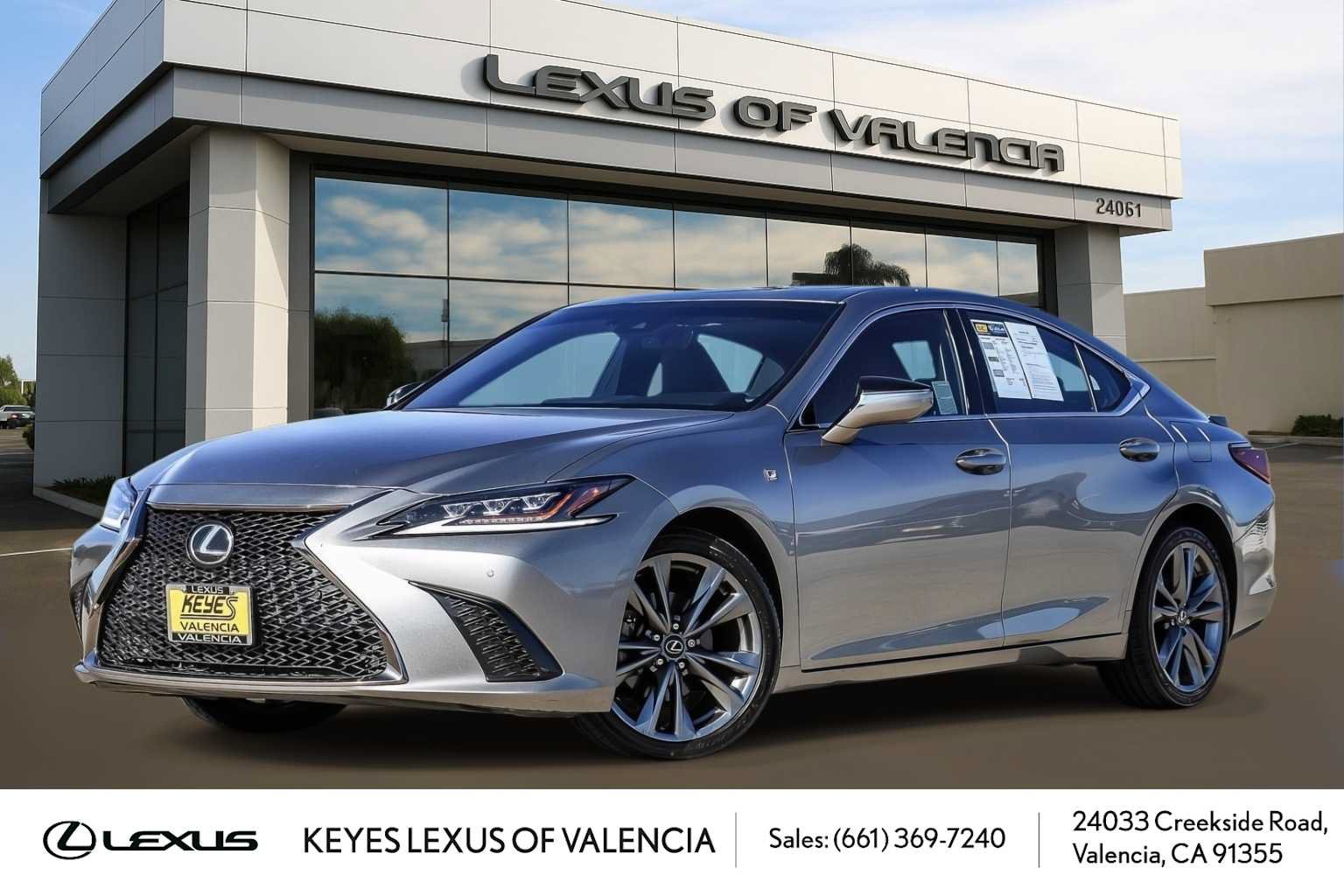 Used 2021 Lexus ES 250 F Sport w/ Accessory Package 2 AWD/4WD image 1