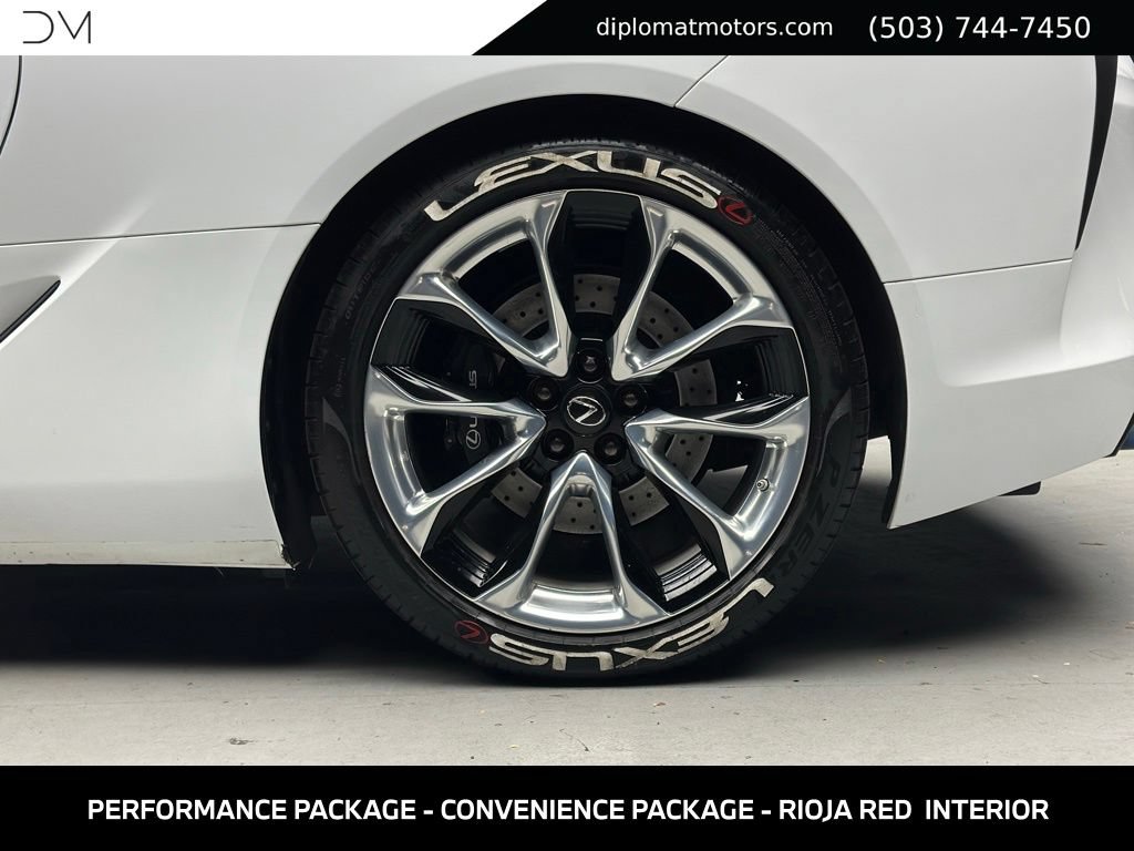 Used 2018 Lexus LC 500 Coupe w/ Performance Package RWD image 30