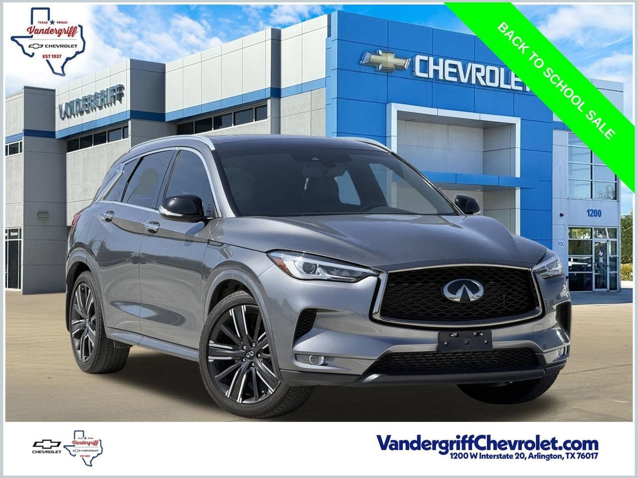 Used 2021 INFINITI QX50 Luxe w/ Appearance Package AWD/4WD image 1