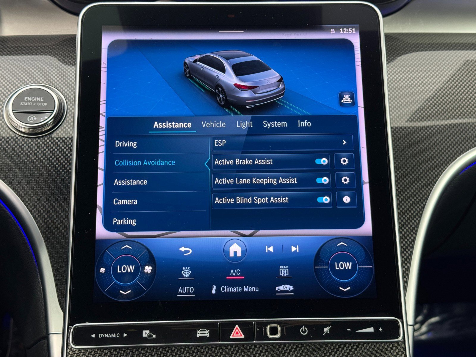 Used 2022 Mercedes-Benz C 300 Sedan w/ AMG Line w/ Night Package image 33