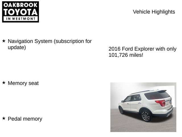 Used 2016 Ford Explorer Platinum image 8